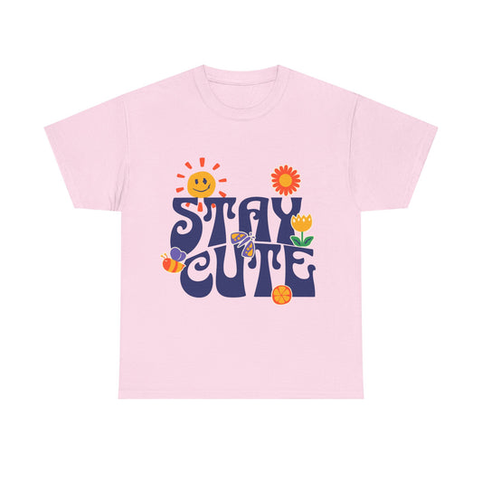 Stay Cute // Pink Tee