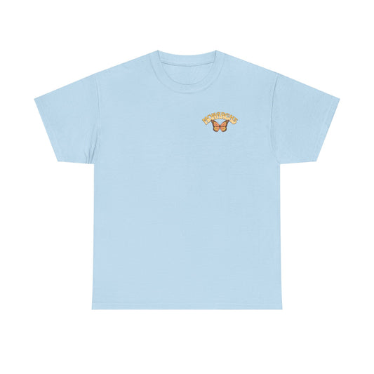 Monarch Box // Blue Tee