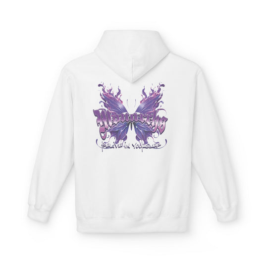 Believe In Yourself // White Hoodie