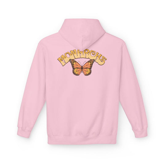 Monarch box // Pink Hoodie