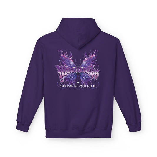 Believe In Yourself // Purple Hoodie