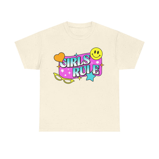 Girls Rule // Cream Tee