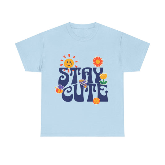 Stay Cute // Blue Tee